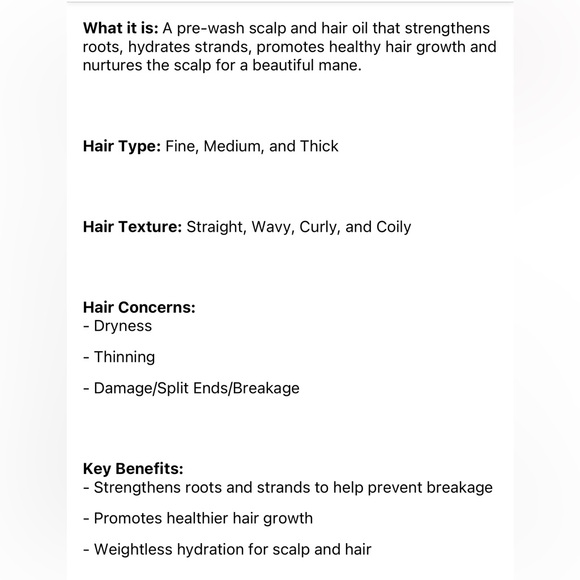 🐯FABLE & MANE Mini HoliRoots™ Hair Oil + Shampoo & Conditioner Sample Set - Picture 11 of 11